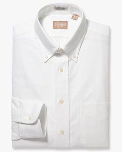 White Cambridge Oxford Cloth Button Down