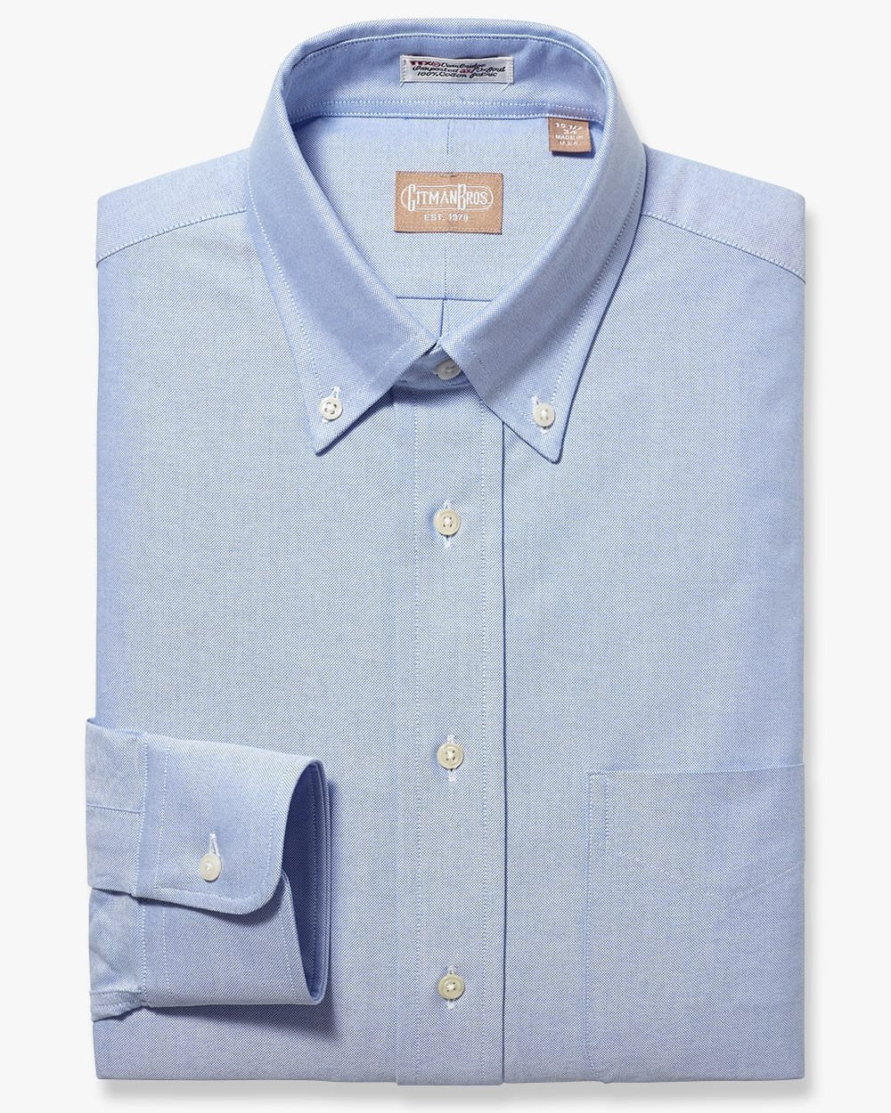 Blue Cambridge Oxford Cloth Button Down