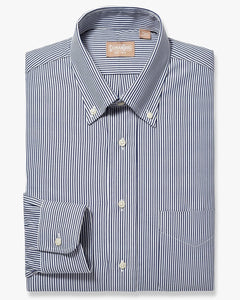 Navy Bengal Stripe Pinpoint Button Down