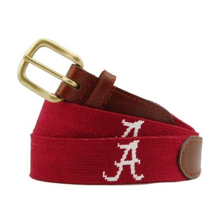 University of Alabama Needlepoint Belt