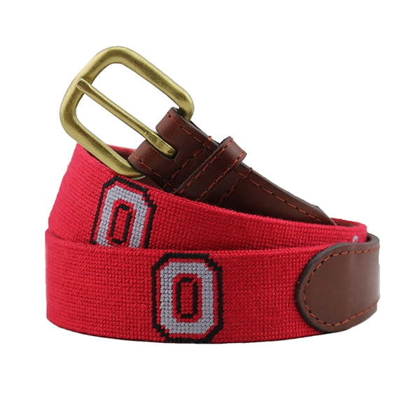 Ohio State University Needlepoint Belt