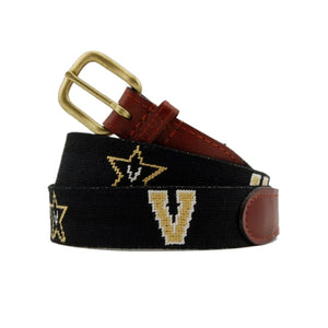 Vanderbilt University Needlepoint Belt