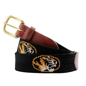 University of Missouri Needlepoint Belt