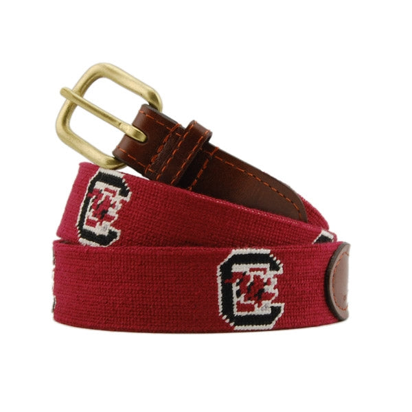 University of South Carolina Needlepoint Belt