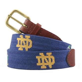 University of Notre Dame Needlepoint Belt