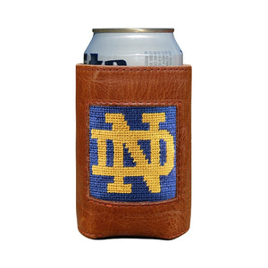 Notre Dame University Needlepoint Can Cooler