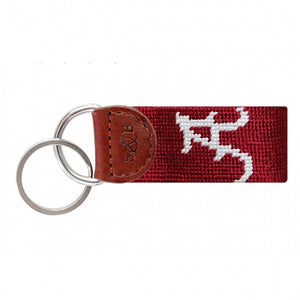 University of Alabama Needlepoint Key Fob