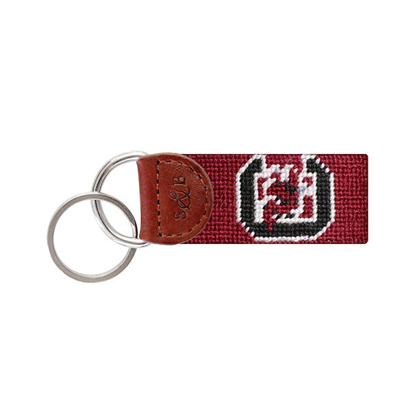 University of South Carolina Needlepoint Key Fob