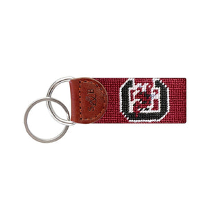 University of South Carolina Needlepoint Key Fob