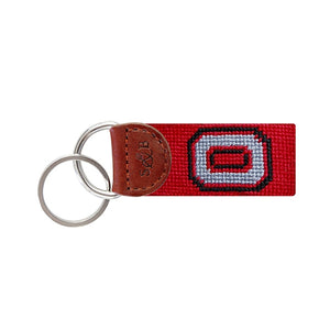 Ohio State University Needlepoint Key Fob