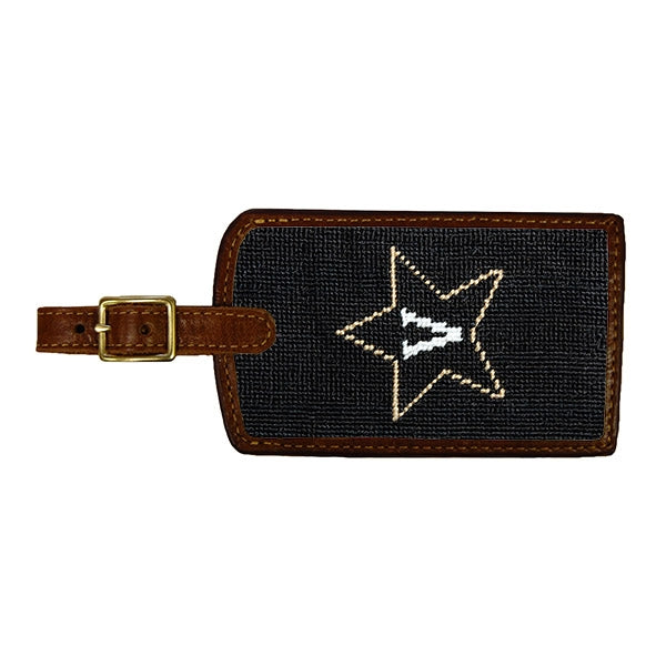 Vanderbilt University Needlepoint Luggage Tag