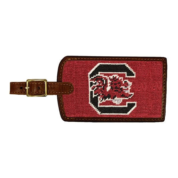 University of South Carolina Needlepoint Luggage Tag