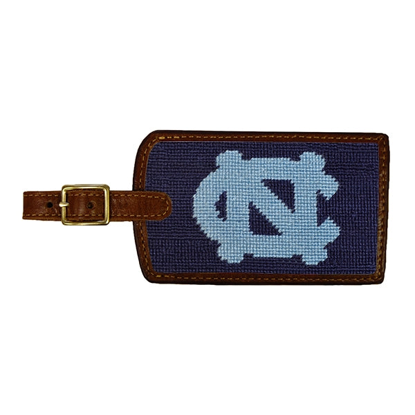University of North Carolina Needlepoint Luggage Tag
