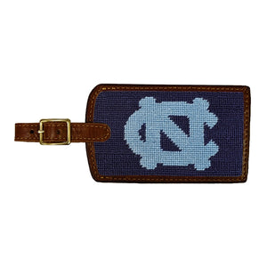 University of North Carolina Needlepoint Luggage Tag