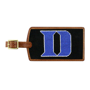Duke University Needlepoint Luggage Tag